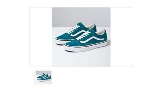 Vans Old Skool (Blue Coral/True White) Sz 3.5Mn/3.5y/ 5womens